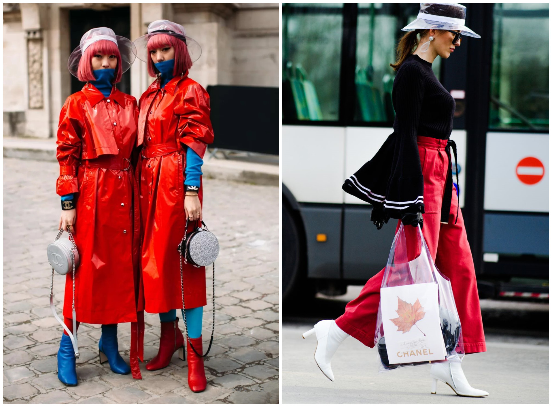 杨幂带货的塑料袋,杨幂透明购物袋