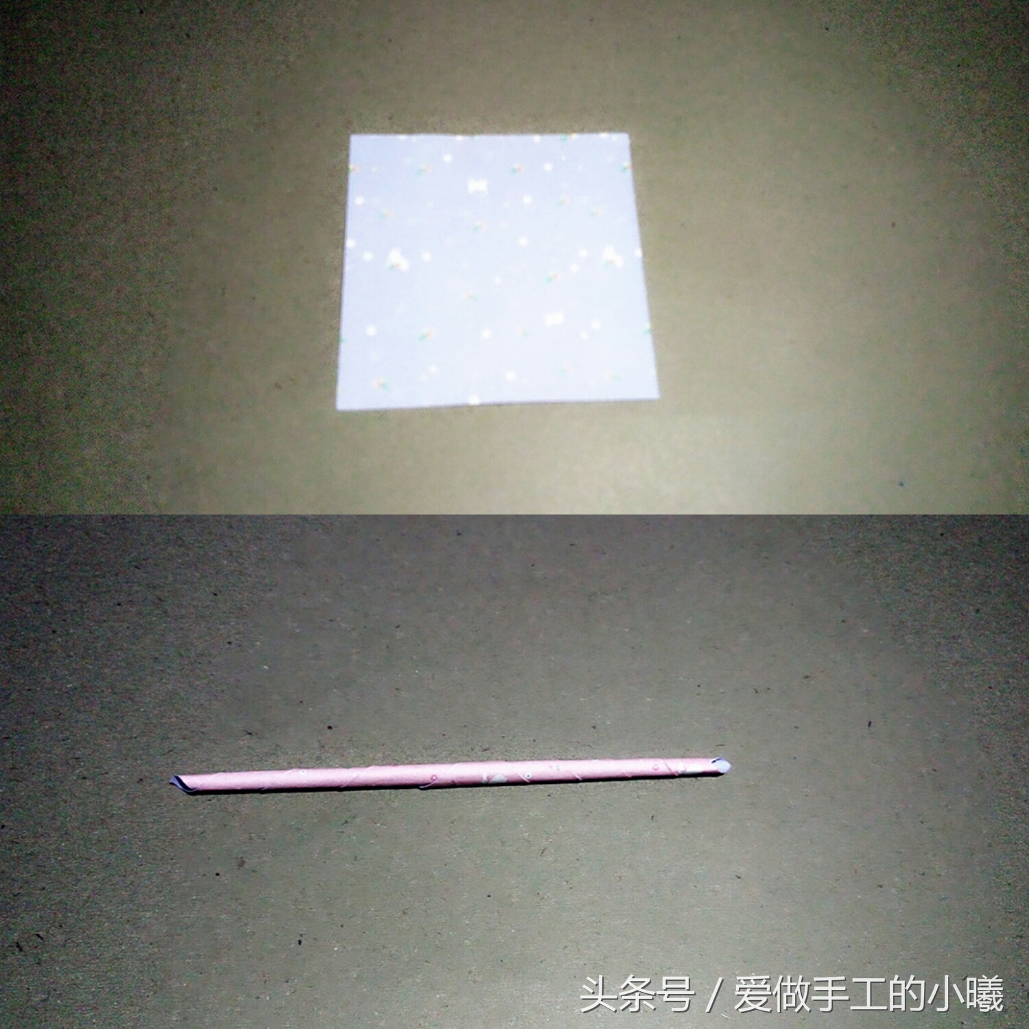 折纸古风伞简单又易学,最简单的折纸小花伞幼儿园