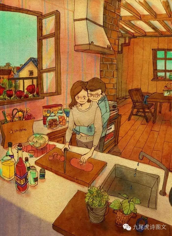 loveis韩国插画师,loveis爱小时光插画