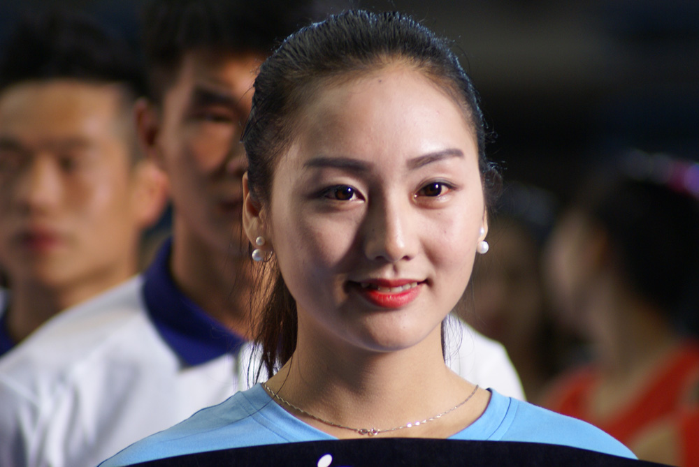 实拍中国大学生五人制足球联赛南大区上的50位美女