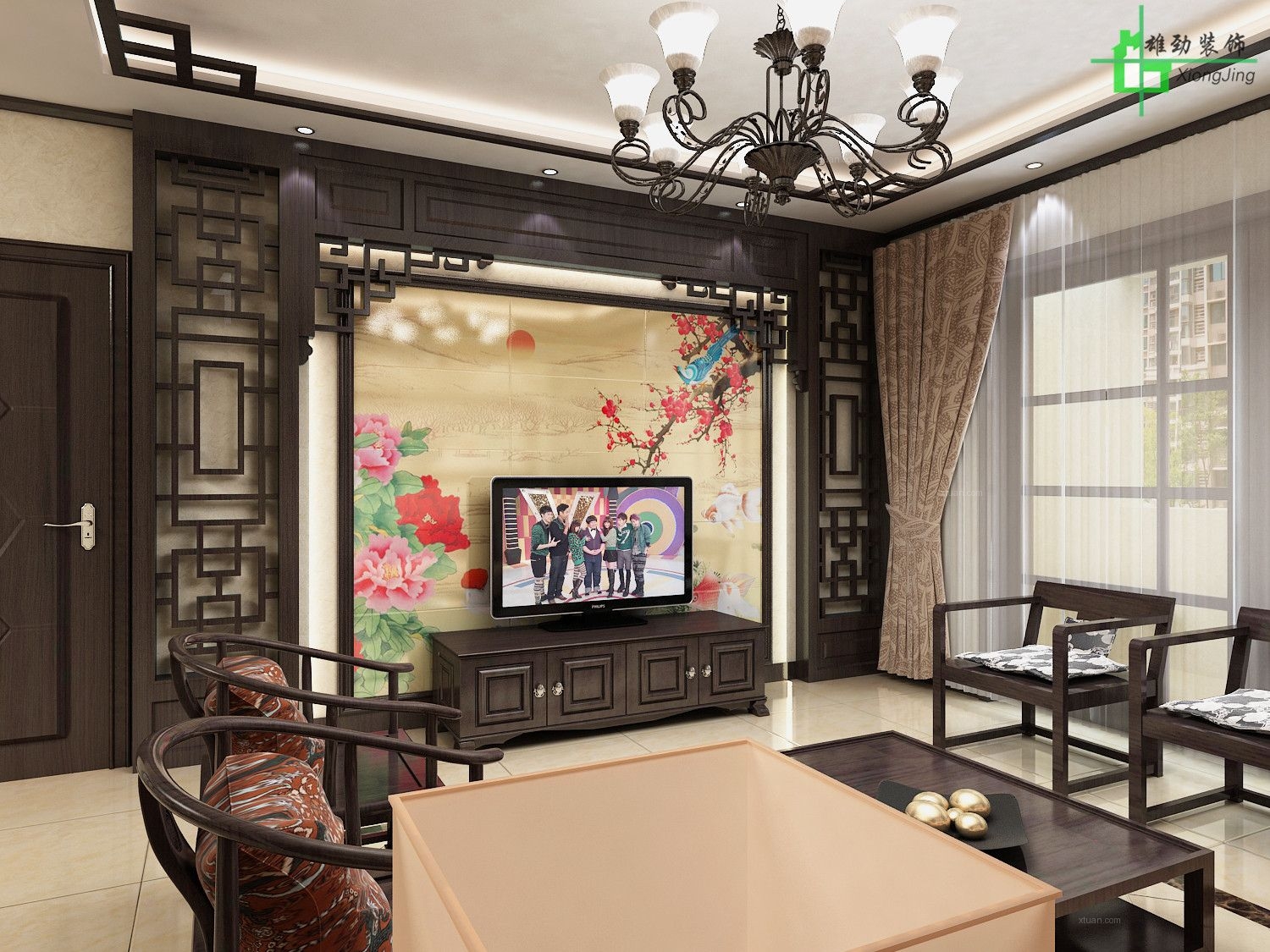 文化石电视背景墙适合什么风格,木饰面电视背景墙轻奢风格高级感