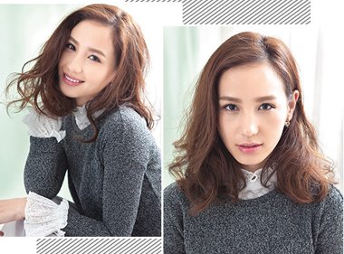 2020流行中短卷发烫发教程,短卷发最简单的扎法