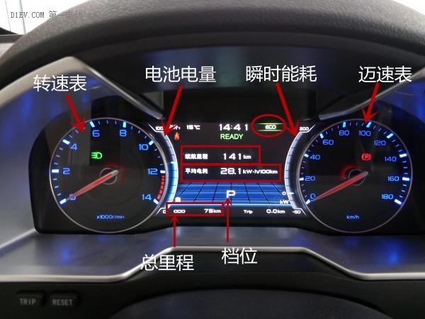 吉利帝豪ev怎么看续航,吉利帝豪ev续航显示为0还能跑多远