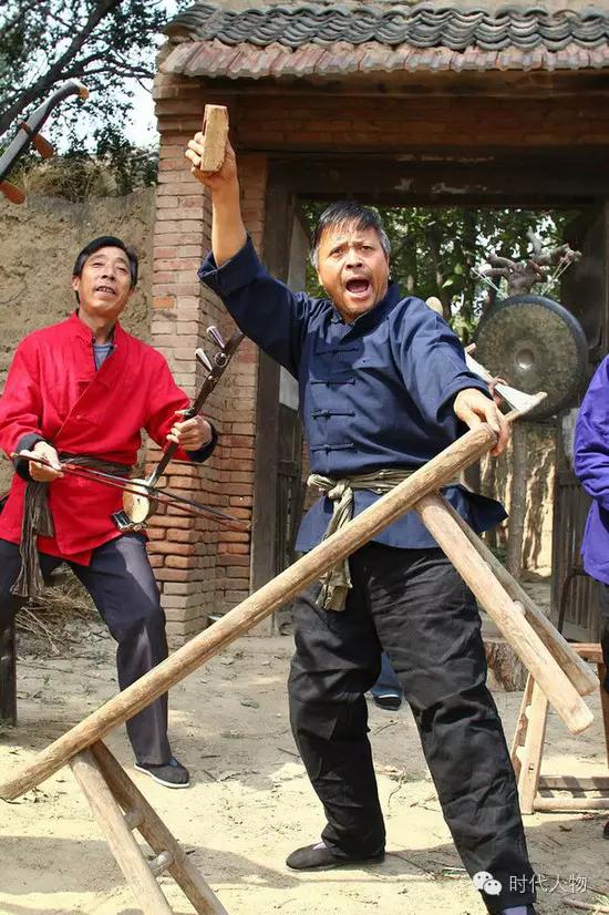 陈忠实说老腔,老腔艺人送别陈忠实