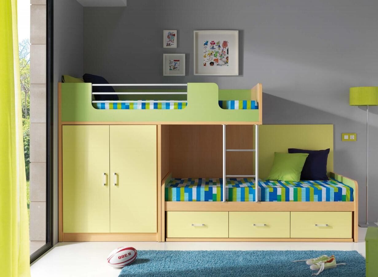 苹果衣柜定制,个性化儿童房衣柜定制