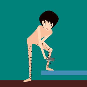 夏天胳肢窝有毛又臭咋办,夏天胳肢窝的毛怎么办