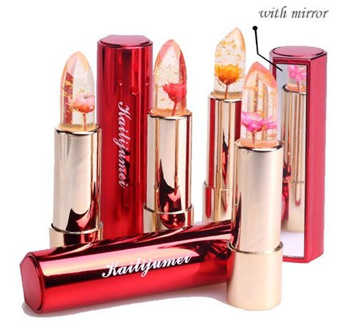 泰国草莓味变色唇膏,变色泰国唇膏