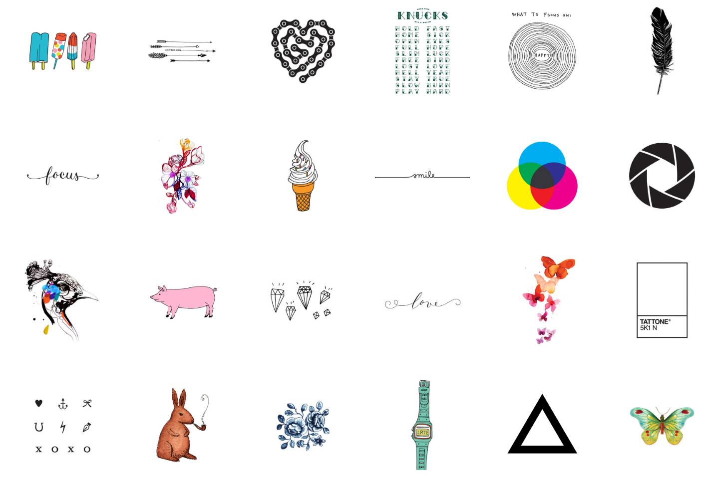 无痛纹身刺青,刺青可以纹在身上吗