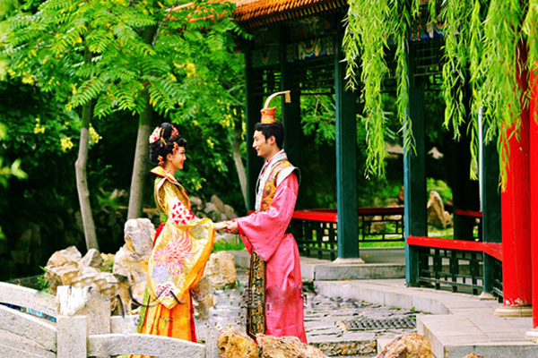 汉服中式婚礼流程,明制汉服婚礼全套详细流程