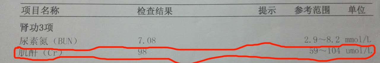 健身你们的基础代谢是多少,健身爱好者肌酐水平