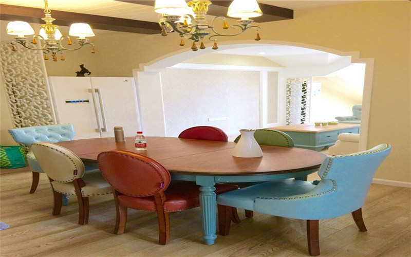 127平四室一厅美式装修,洋房99平方3室2厅2卫美式装修风