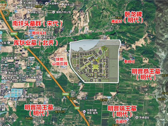 山西大学东山新校区居然藏着3座明晋王墓?里面有``````