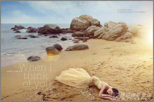 V2视觉婚纱摄影,自己拍照怎么拍复古婚纱写真