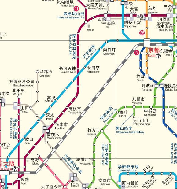 关西8天7晚行程,关西6日交通攻略