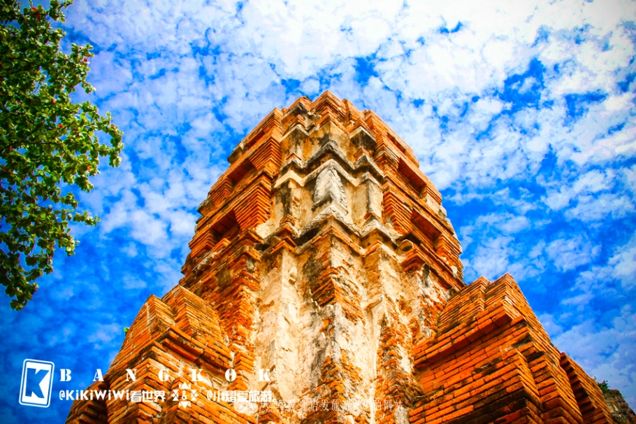 大城府古迹探索,泰国大城府避世佛塔之残缺与圆满