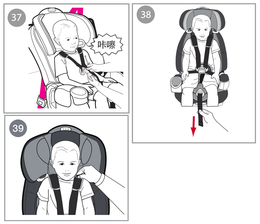 安全座椅graco葛莱,葛莱graco安全座椅安装视频
