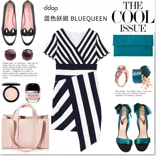 穿上不规则连衣裙，懒女人也一秒变时髦