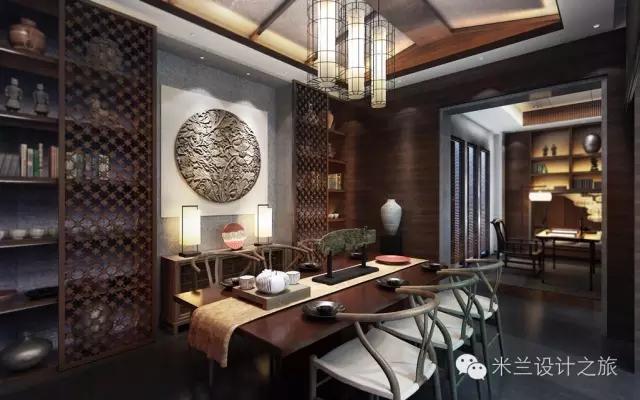 新中式成品样板间,新中式样板间解析