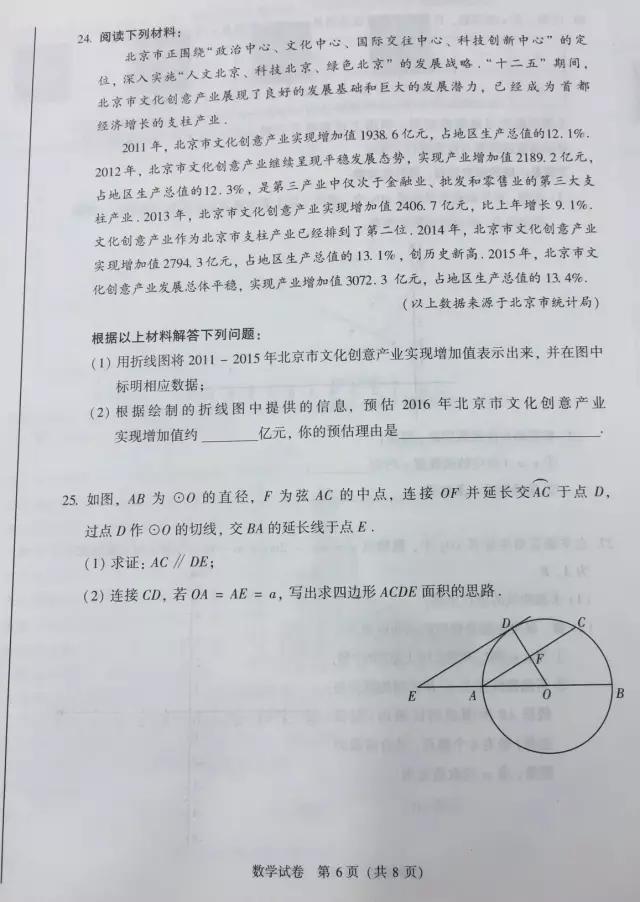 北京中考数学压轴题解题方法突破,北京中考数学真题2019