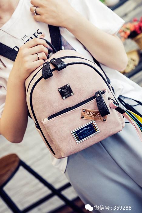 学生韩版大容量双肩包,韩版小背包女包双肩包