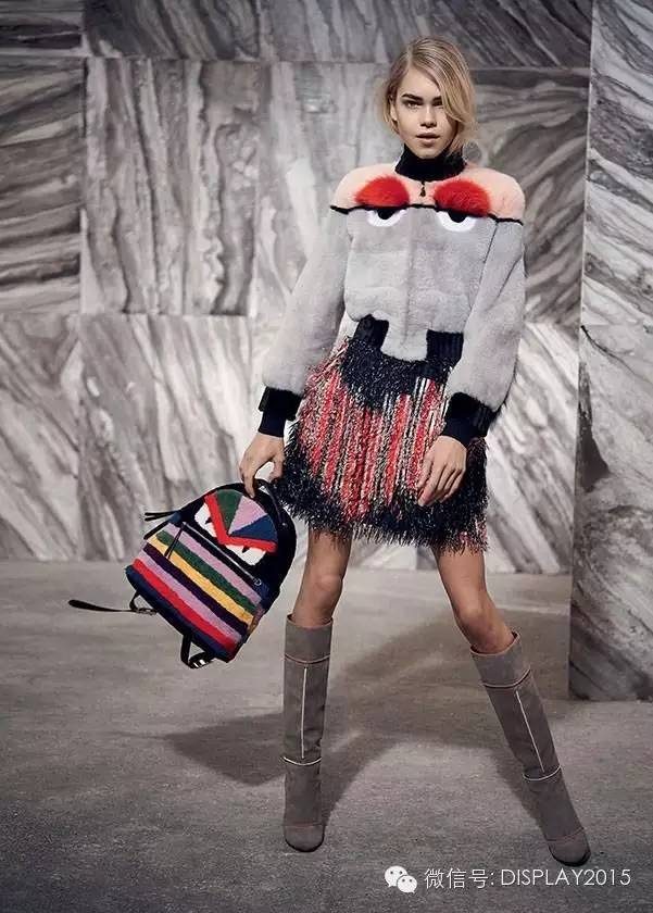 FENDI橱窗||春风十里不如你