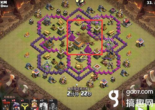 部落冲突8本防龙最强摆阵,部落冲突八本纯气球流打法