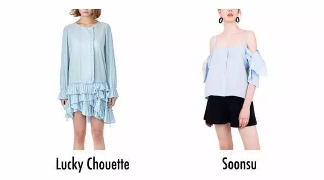 夏日穿搭蓝白色,好看又时髦的夏日穿搭