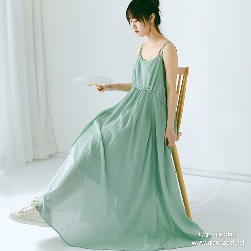 森系文艺夏季装,夏天森系搭配图片欣赏