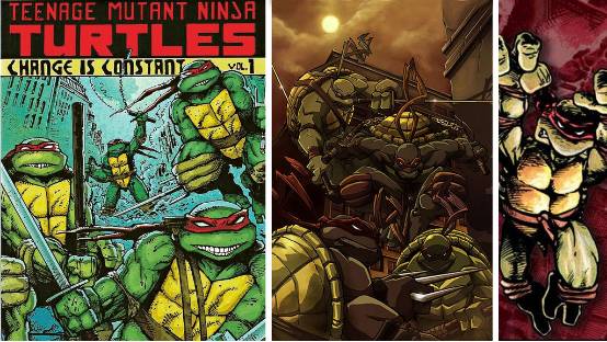 下水道的忍者神龟,闭眼的忍者神龟