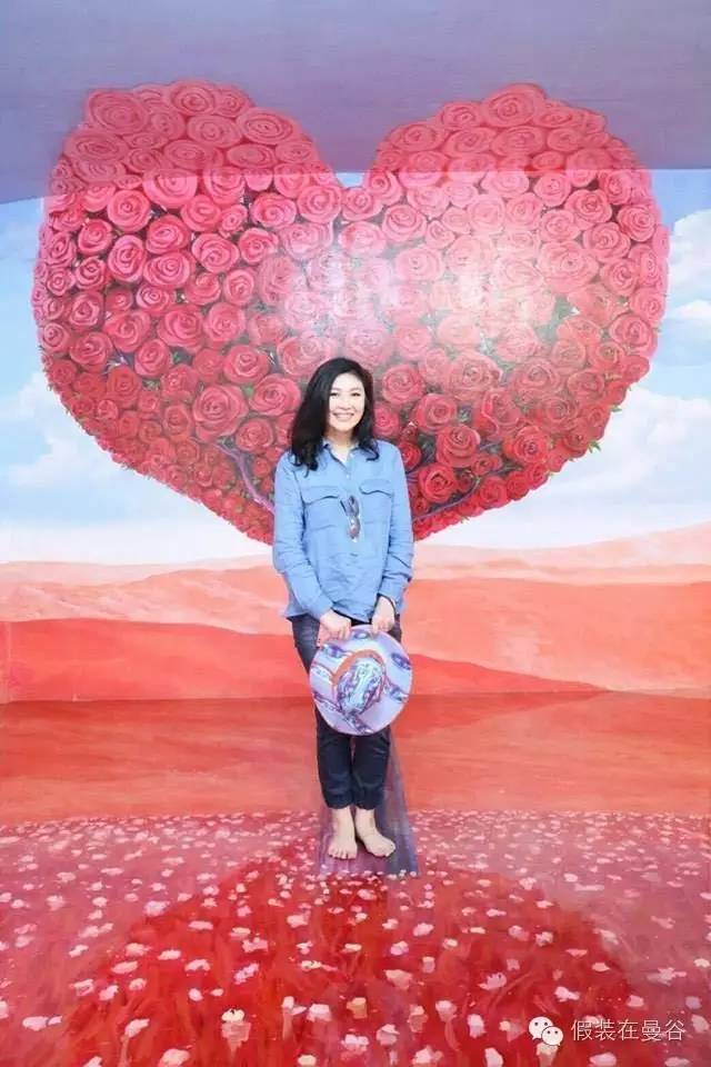 泰国第一美女前总理英拉晒相片变身旅游大使（多图）