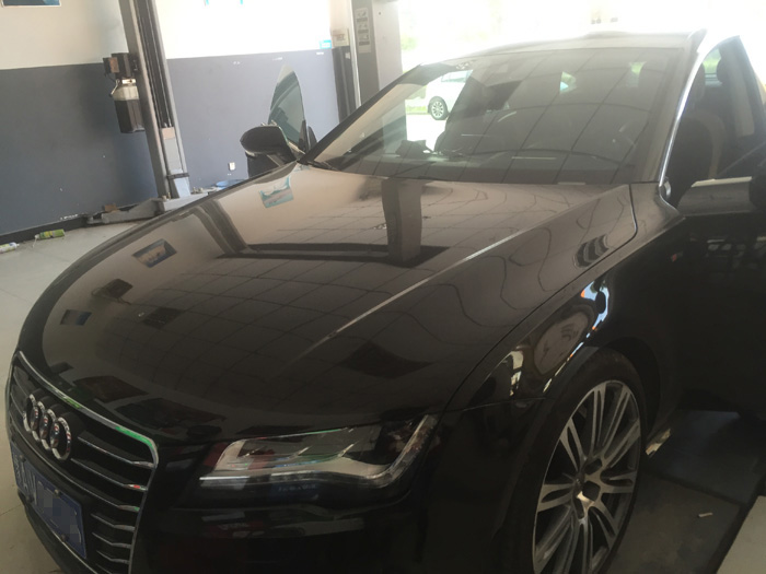 奥迪a7楼兰宝盒安装教程,14款奥迪a7改装潜力