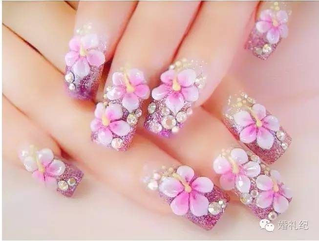 如何秀婚戒,指甲配戒指教程