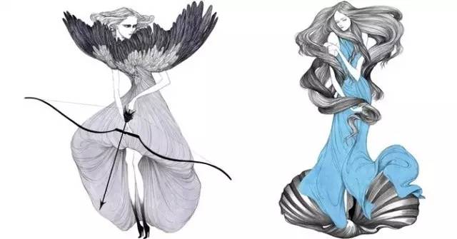 美到惊艳的插画图,美到崩溃的插画