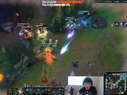 lol锐雯打盖伦,lol锐雯出肉装