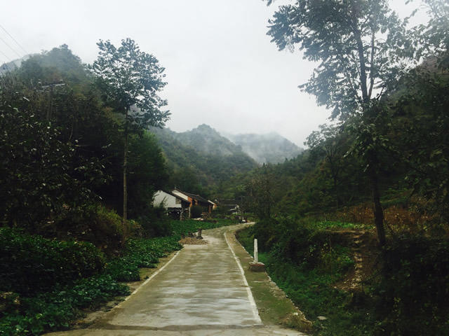 那些年，我们去金丝峡游玩路过的商南县太子坪村