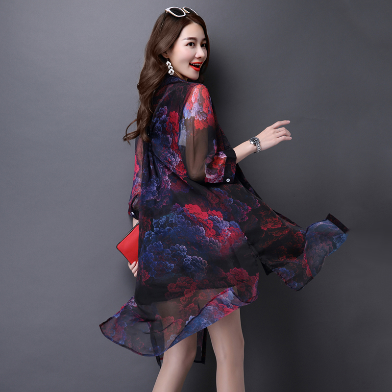 雪纺衫上衣新款夏季百搭,时尚洋气减龄上衣夏季雪纺衫