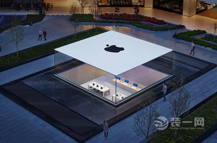 苹果店最新装修方案,苹果零售店装修风格