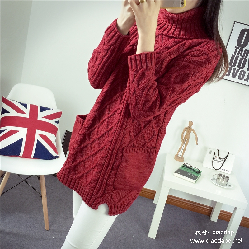 棒针毛衣小视频,美美的编织毛衣视频