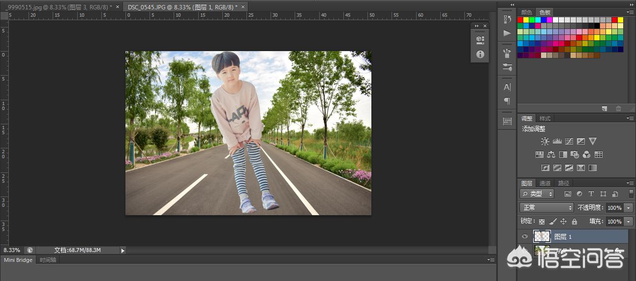 ps证件照片换背景颜色,ps照片抠图换背景