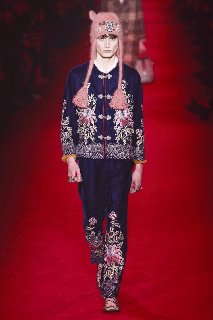 秋季男装gucci,gucci2018男装周