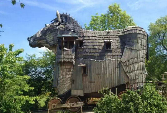 五星级卡通酒店,各种各样的豪华酒店