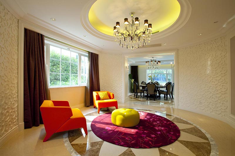 法式简欧效果图大全,最漂亮简欧实景图