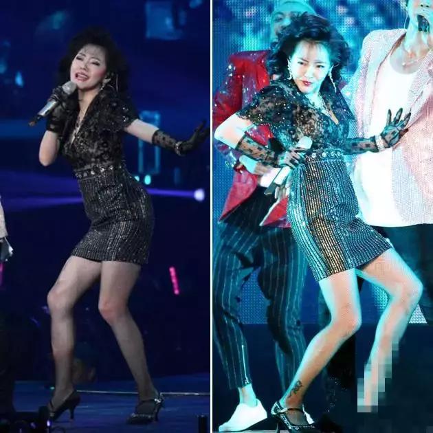 她坐过刘德华大腿，强吻吴彦祖，曾经的女神如今却造型辣眼睛