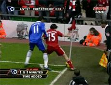 足球十大搞笑进球动图,足球搞笑进球动图gif图片