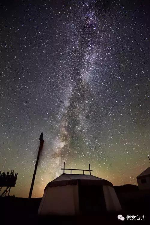 包头草原看星空,草原之上视频