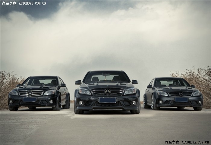 全记录怪兽版奔驰C63AMG改装C74