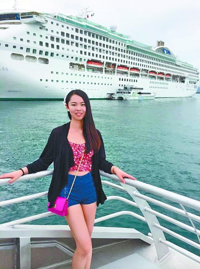 邮轮乘务员环游世界,20岁女生靠在邮轮打工游南极