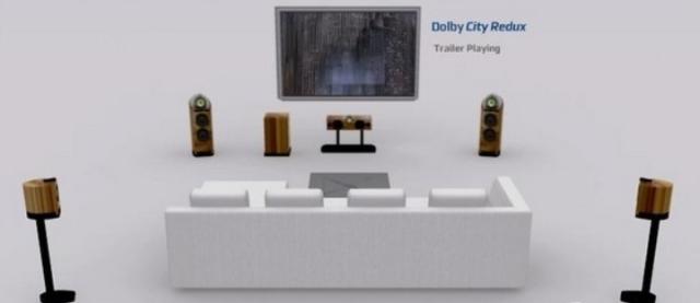 4个音箱同时播放,4个音箱组合