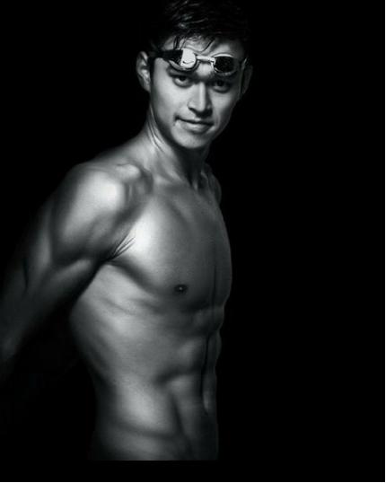 孙杨和宁泽涛的腹肌,孙杨和宁泽涛肌肉