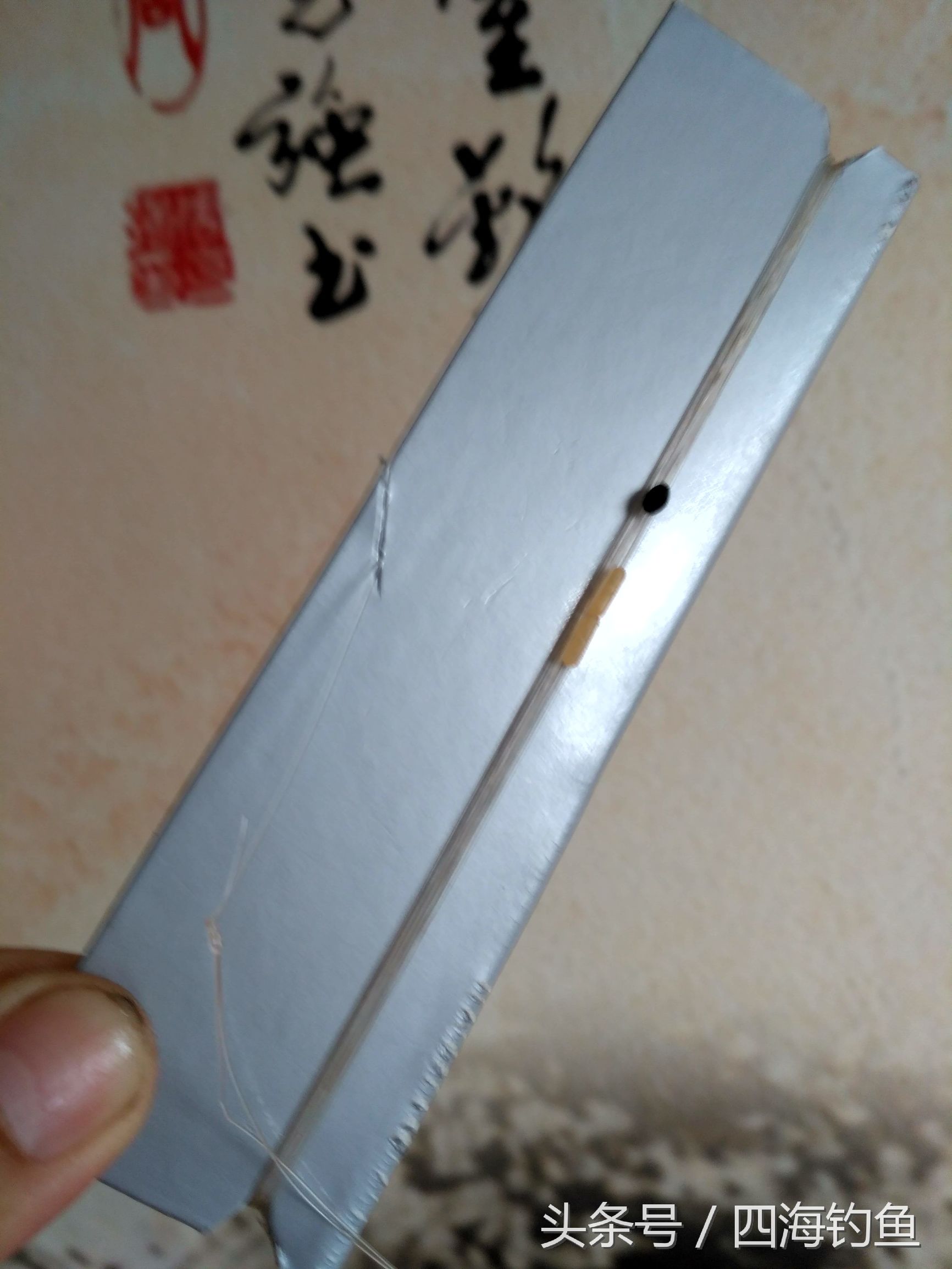 鱼线方形缠线板是怎么做的,缠线板制作视频教程